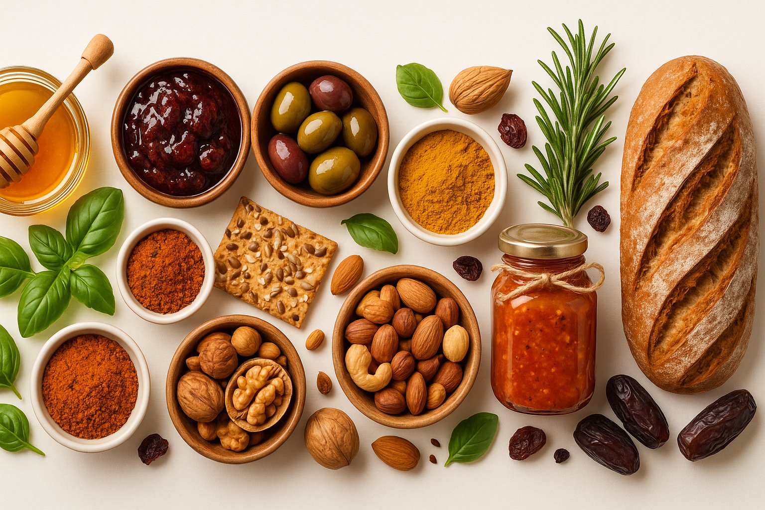 Bulgarische Lebensmittel-Lutenitsa, Lokum, Konfitüre, Honig, Ajvar, Käse, Kashkawal, Kashkaval | Bulgarian Treasures