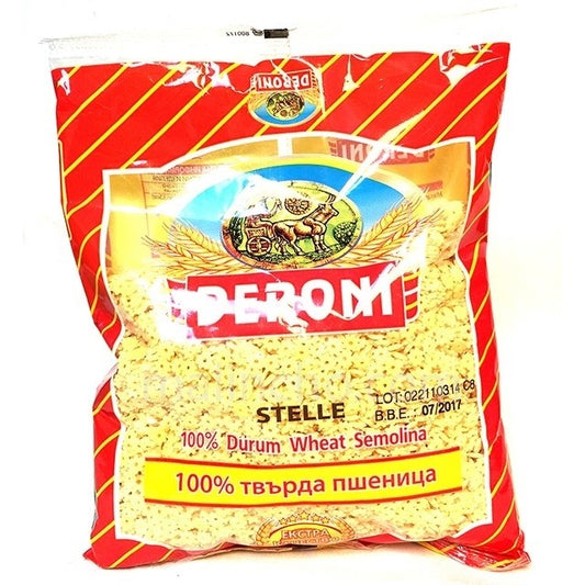 Hartweizen Nudeln  Sternen/Макарони от твърда пшеница Звездички Deroni 400g