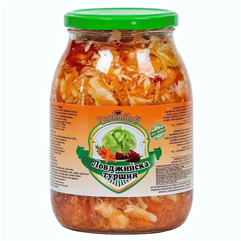 Jäger Turshia eingelegte Gemüse 1kg Popkiriloff