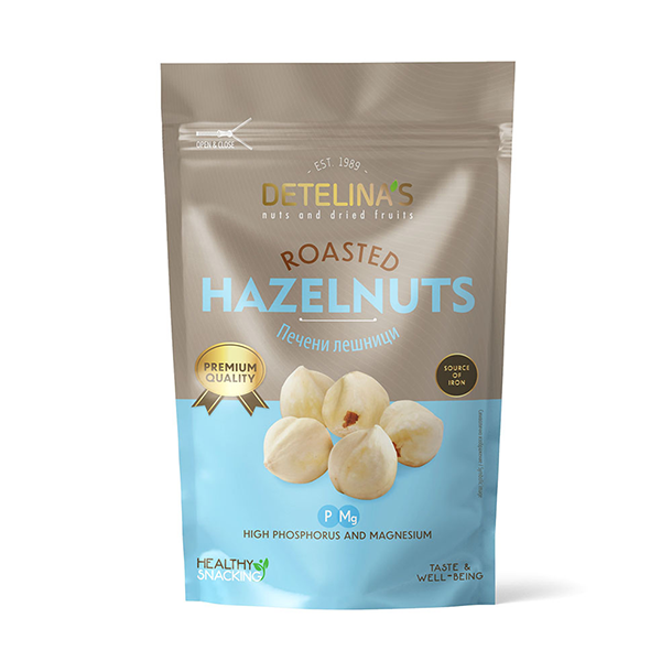 Geröstete Haselnüsse Detelina 80g