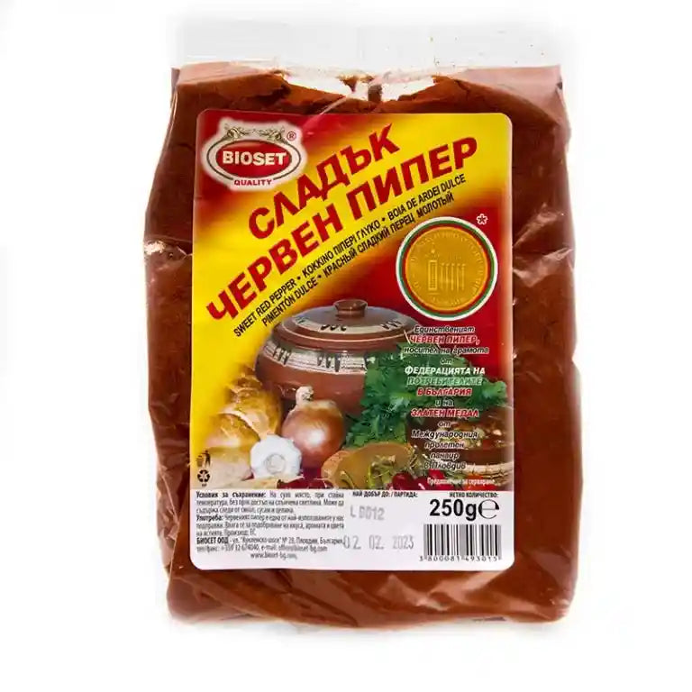Paprika süß Cherven Piper Bioset 250g