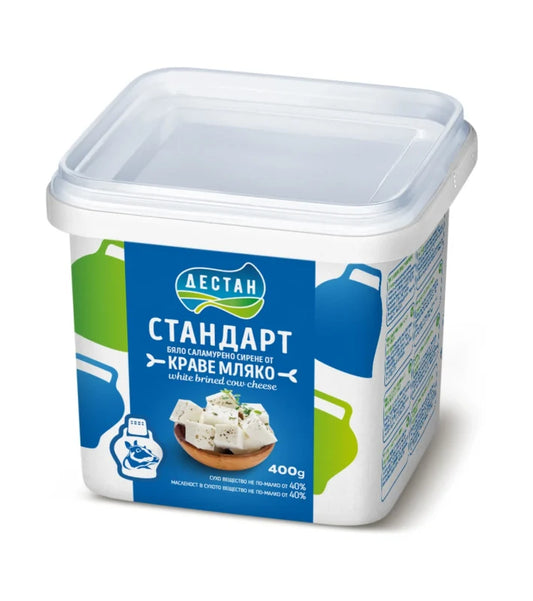 Destan weißer Kuhkäse in Salzlake 400g