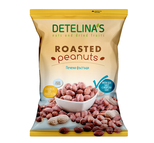 Erdnüsse geröstet 160g Detelina