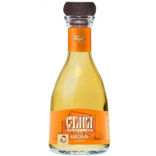 Khan Krum Aprikosenbrand mit Aprikosen Rakija 37,5% vol 200ml