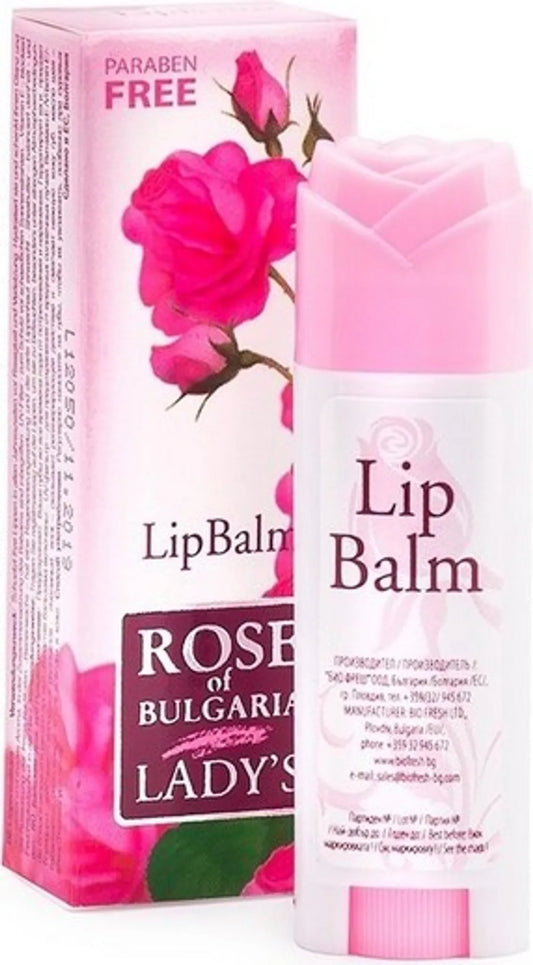 Lippenbalsam mit Kokosnussöl und Rosenduft Biofresh 5ml
