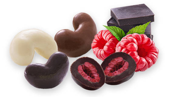 Rois Himbeeren mit Zartbitterschokolade überzogen 100 g