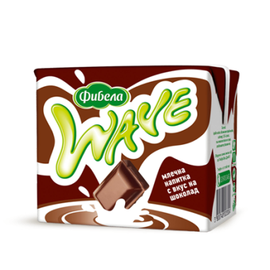 Fruchtmilch Fibela Wave mit Schokolade 500ml