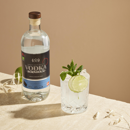 Wodka „Bornholm“aus Dänemark 0,7l Alk.40% Vol