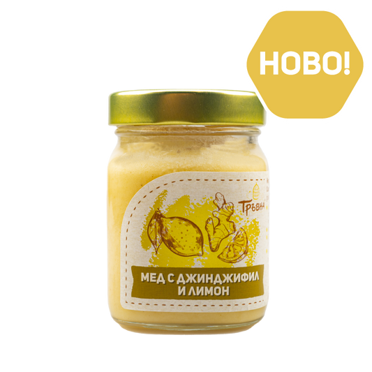 Honig mit Ingwer und Zitrone „Travna“ 240g