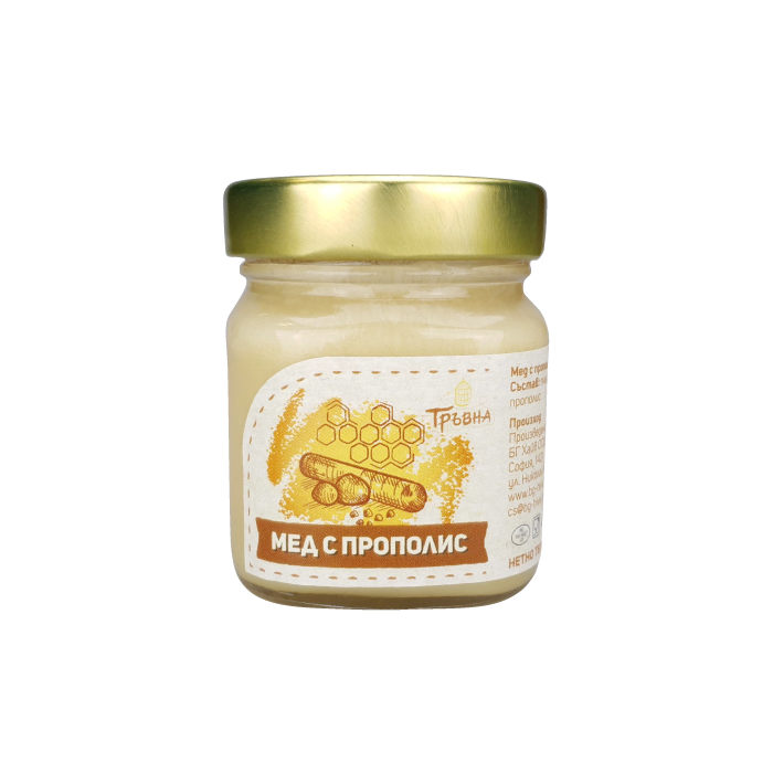 Honig mit Propolis „Travna“ 240g
