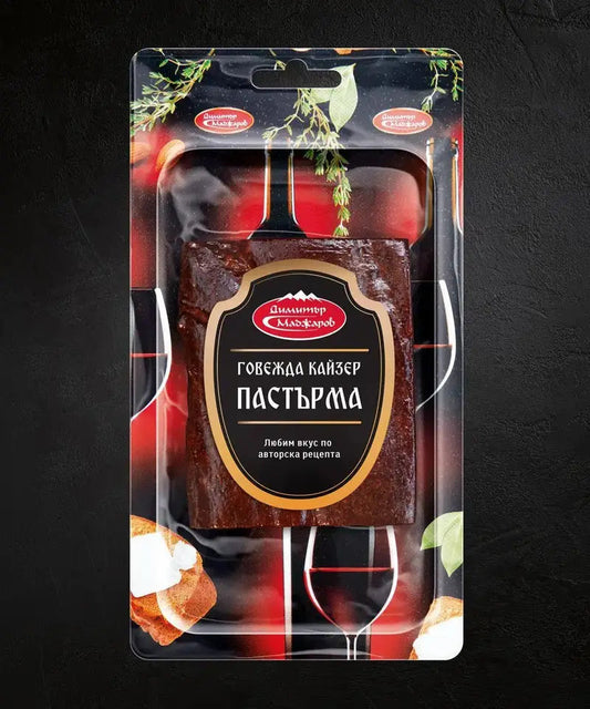 Kaiser Pastrami aus Rindfleisch Madjarov(70,00€/kg)