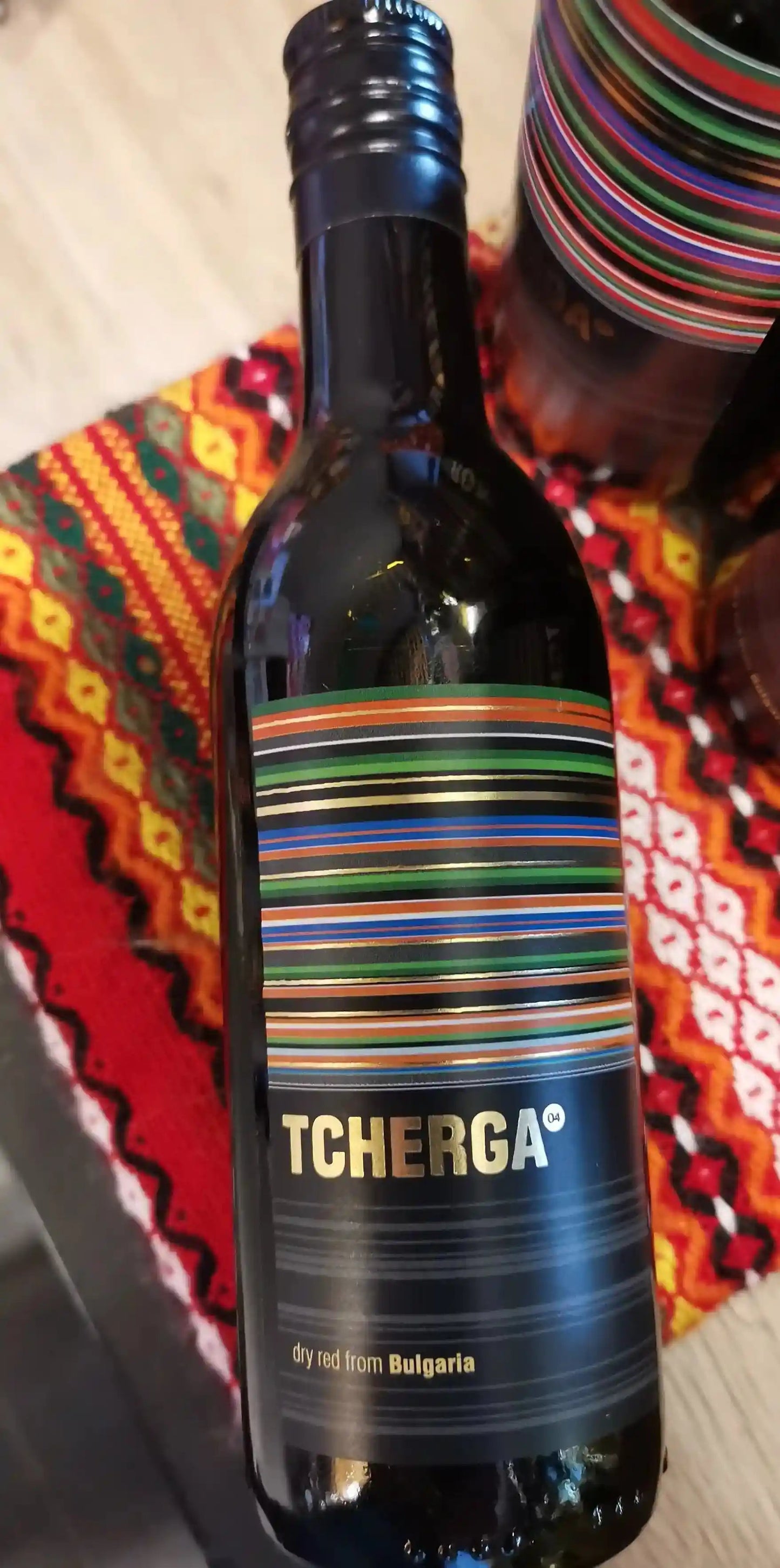 Rotwein Tcherga Cuvee: Cabernet Sauvignon, Merlot und Syrah 0.75L