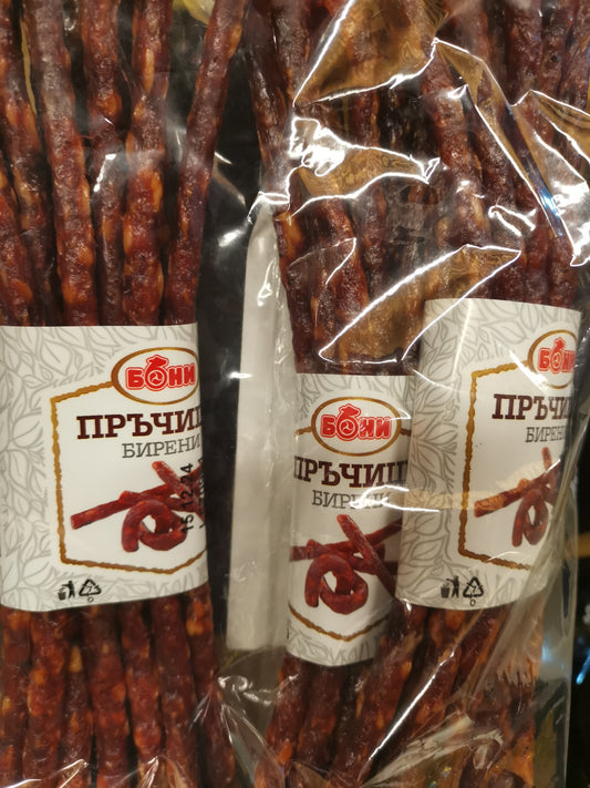 Boni Hotdog Stange (Kabanosi) aus Schweinefleisch luftgetrockent 370g