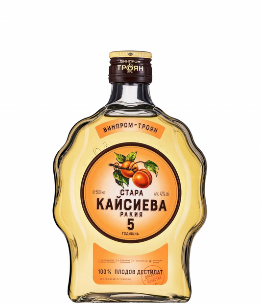 Spezial Aprikosenbrand Troyanska Kaisieva 42%vol 5 Jahre gereift