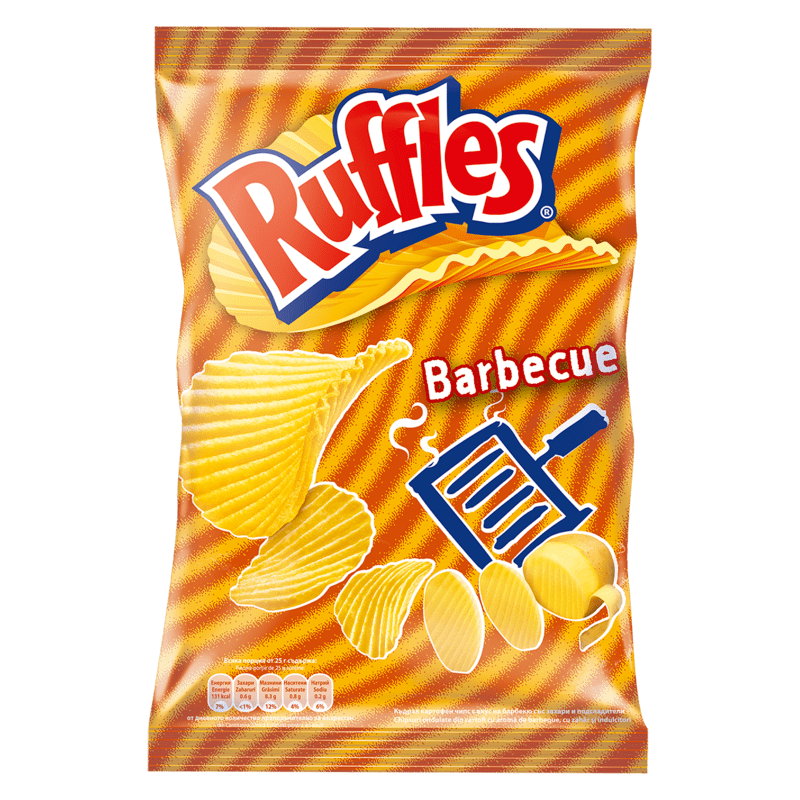 RUFFLES Chips Barbecue 140 g