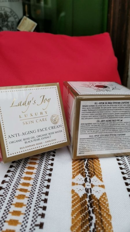 Luxus Anti-Aging Gesichtscreme Bulgarian Rose 50ml