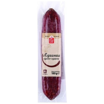 Lukanka aus Schweine-und Rindfleisch Fine Life 180g