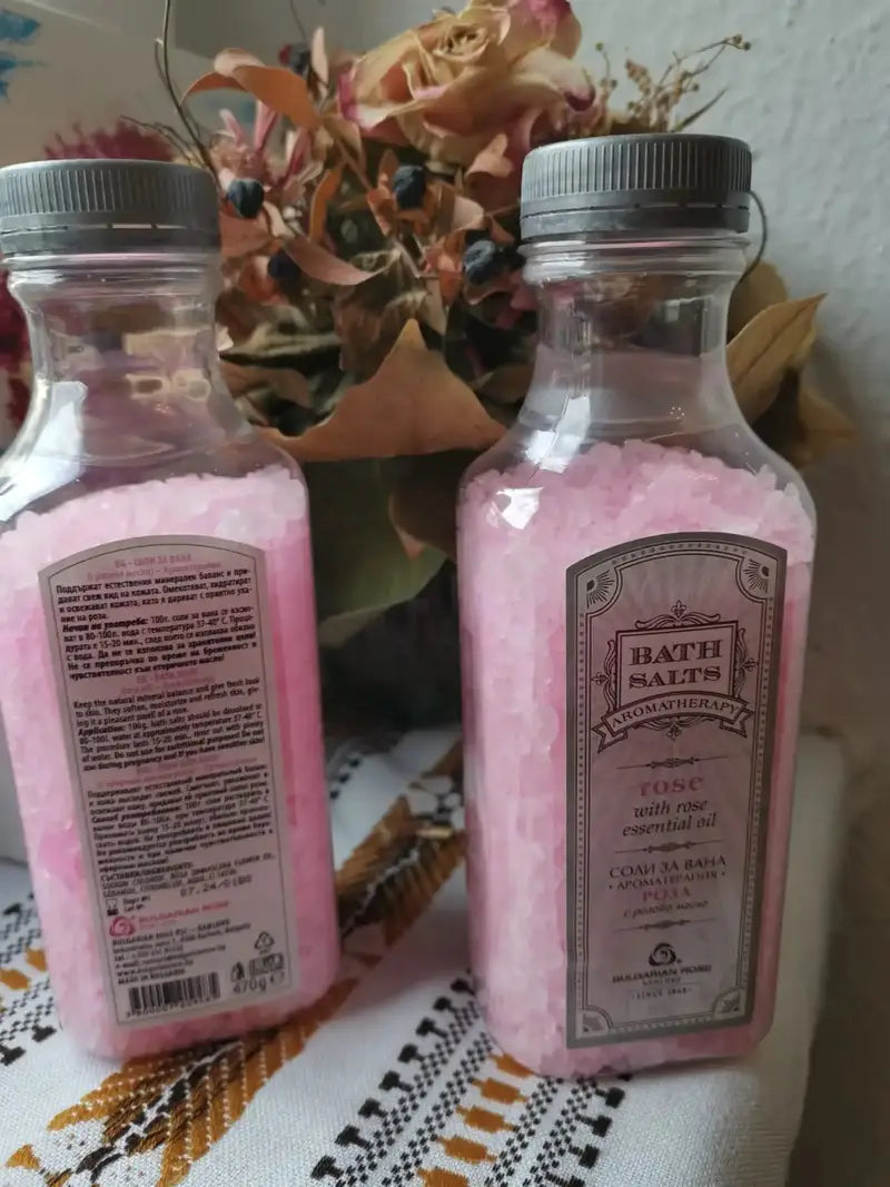 AROMATHERAPIE | Badesalze rose 470g - Bulgarian TreasuresSeifen und SalzeBulgarian Treasures