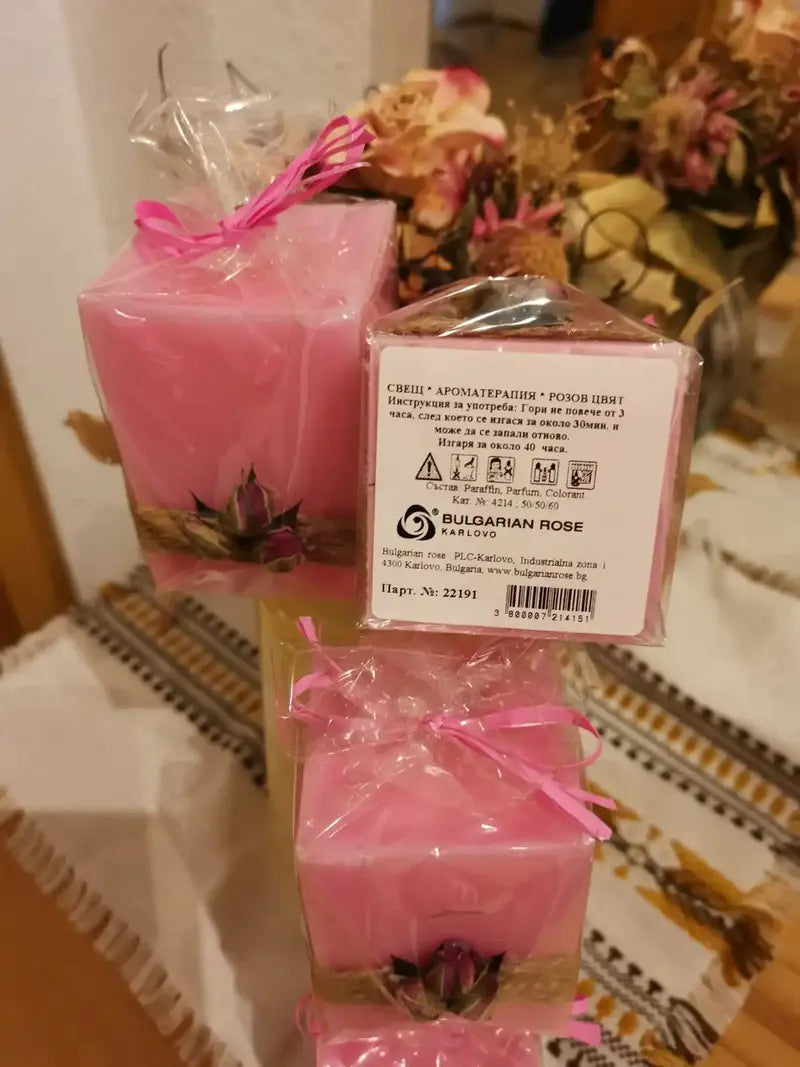 AROMATHERAPIE | KERZE rosenblüte - Bulgarian TreasuresKerzenBulgarian Rose