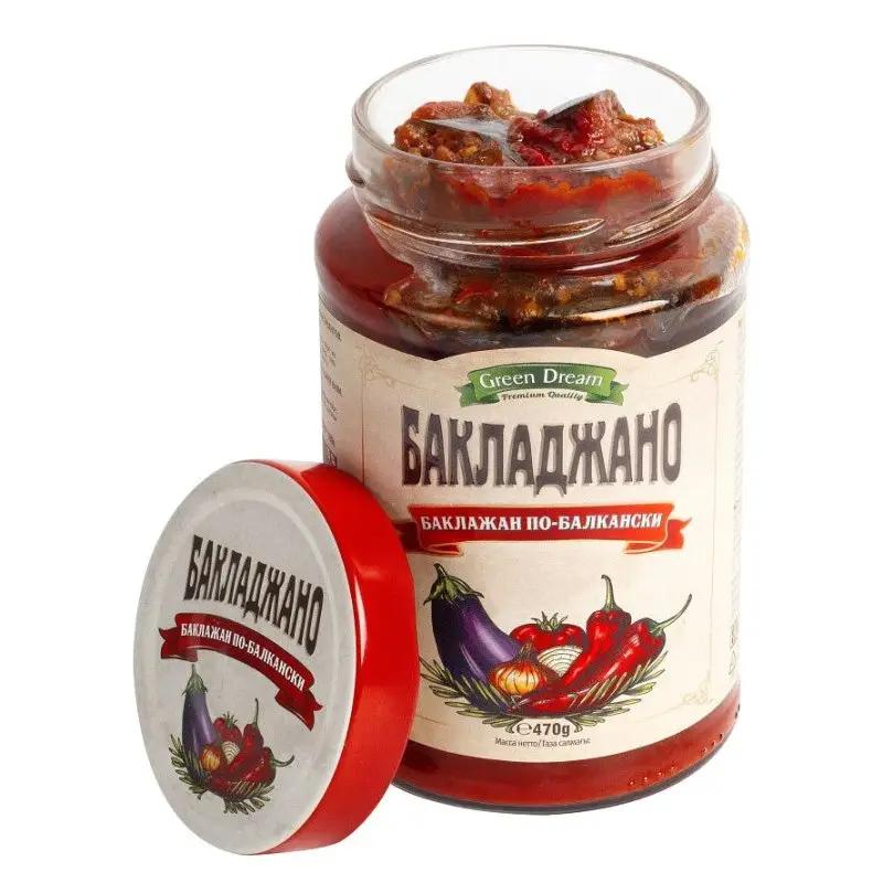 Baklagiano Auberginen balkanart 470g - Bulgarian TreasuresBulgarian Treasures