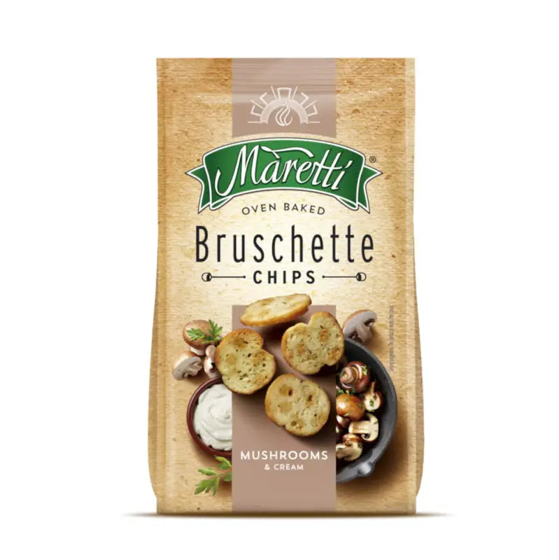 Bruschette mit Pilzen und Sahne Offen Gebacken 70g - Bulgarian TreasuresBulgarian Treasures
