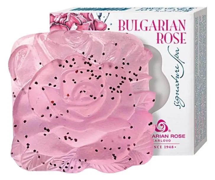 BULGARIAN ROSE SIGNATURE SPA | Glycerinseife rosa 80g - Bulgarian TreasuresSeifen und Salze
