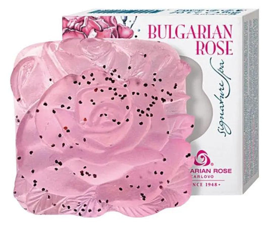 BULGARIAN ROSE SIGNATURE SPA | Glycerinseife rosa 80g - Bulgarian TreasuresSeifen und Salze