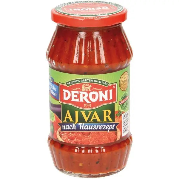 "Deroni" Ajvar hausgemacht 500g - Bulgarian TreasuresBulgarian Treasures