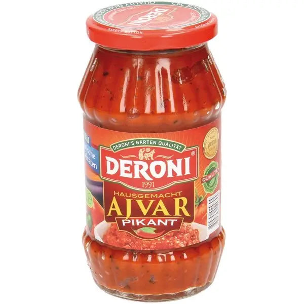 Deroni Ajvar nach Hausrezept, pikant - Bulgarian TreasuresAjvarBulgarian Treasures