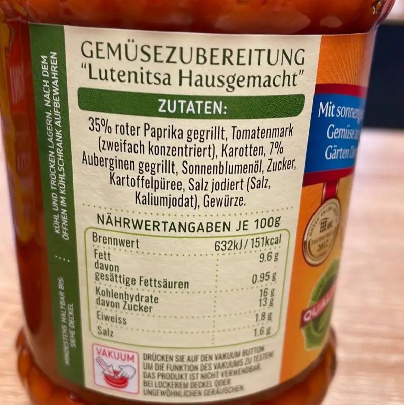 DERONI | Lutenitsa hausgemacht grob gemahlen - Bulgarian TreasuresLutenitsakaloyan.georgiev99