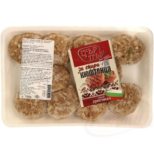 Frikadellen aus Schweinefleisch Cur Pur 700g - Bulgarian TreasuresFrikadellenBulgarian Treasures
