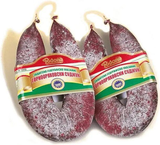 Gornooryahovski Sucuk Rhodopen 100g - Bulgarian TreasuresBulgarian Treasures