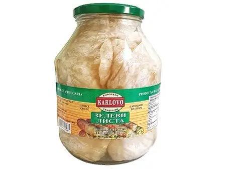 Karlovo Sauerkrautblätter eingelegt, gerollt 1,68kg - Bulgarian TreasuresBulgarian Treasures