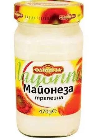Olineza Mayonnaise trapezna 470g - Bulgarian TreasuresBulgarian Treasures