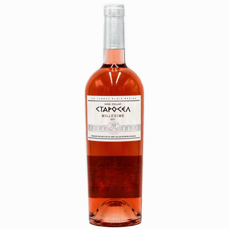 Rosé Millesime Starosel 750ml - Bulgarian TreasuresBulgarian Treasures