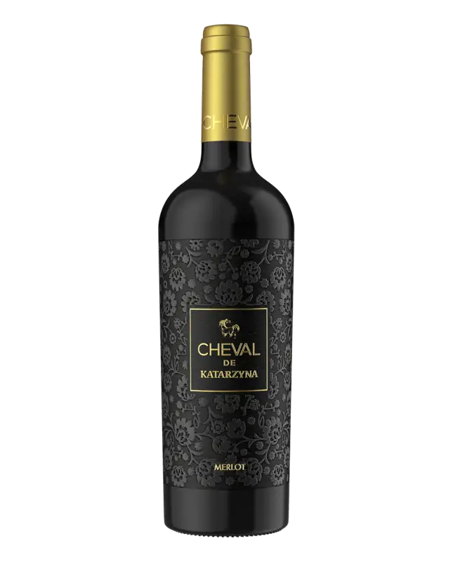 Rotwein Cheval de Katarzyna Merlot 2022 750ml - Bulgarian TreasuresBulgarian Treasures