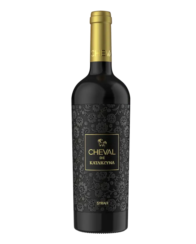 Rotwein Cheval de Katarzyna Syrah 2022 0,75L - Bulgarian TreasuresBulgarian Treasures
