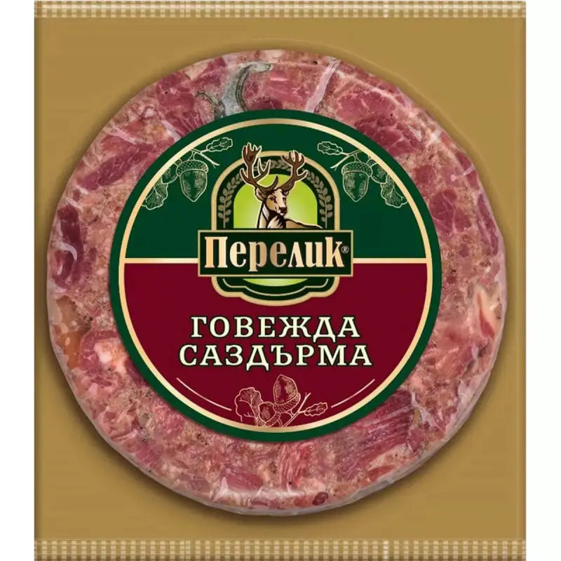 Sazdurma Presswurst aus Rindfleisch Perelik 200g - Bulgarian TreasuresBulgarian Treasures