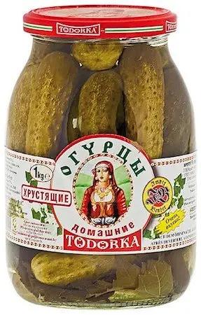 Todorka Gurken hausgemacht knusprig 1l - Bulgarian TreasuresBulgarian Treasures