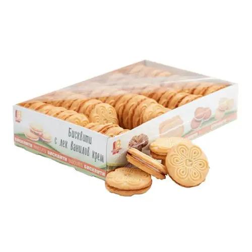 Velikovi Kekse mit Vanillecreme Füllung 400g - Bulgarian TreasuresBulgarian Treasures