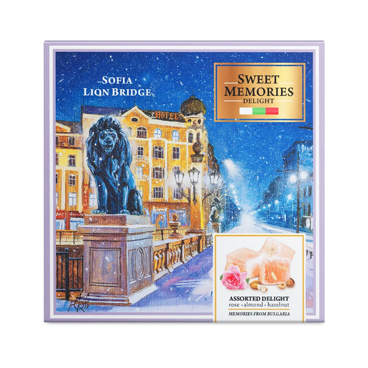 Sweet Memories Assortie Delight-Lokum 140g Lowen Brücke Sofia