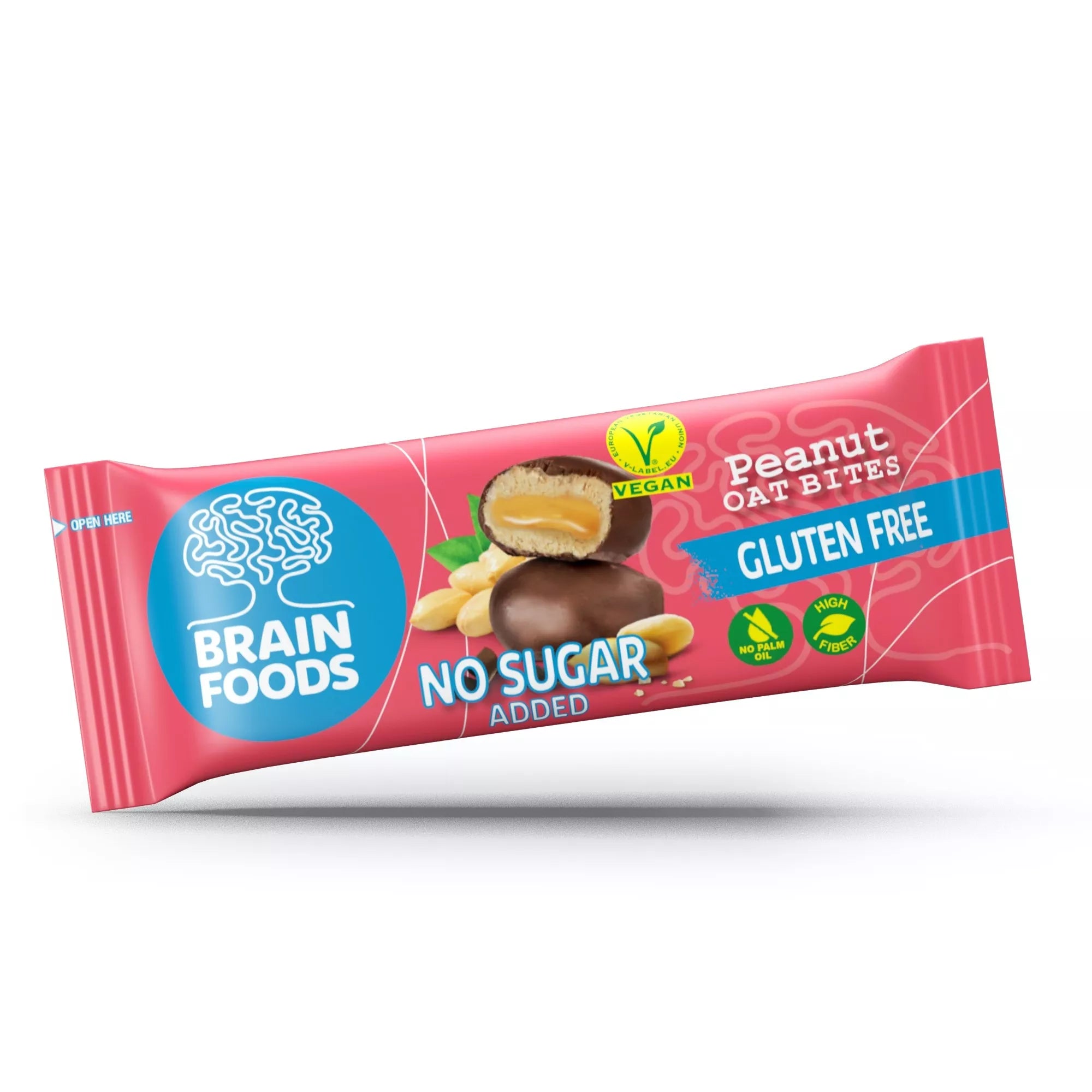 veganer Erdnuss-Hafer Bites 44g Bulgarian Treasures