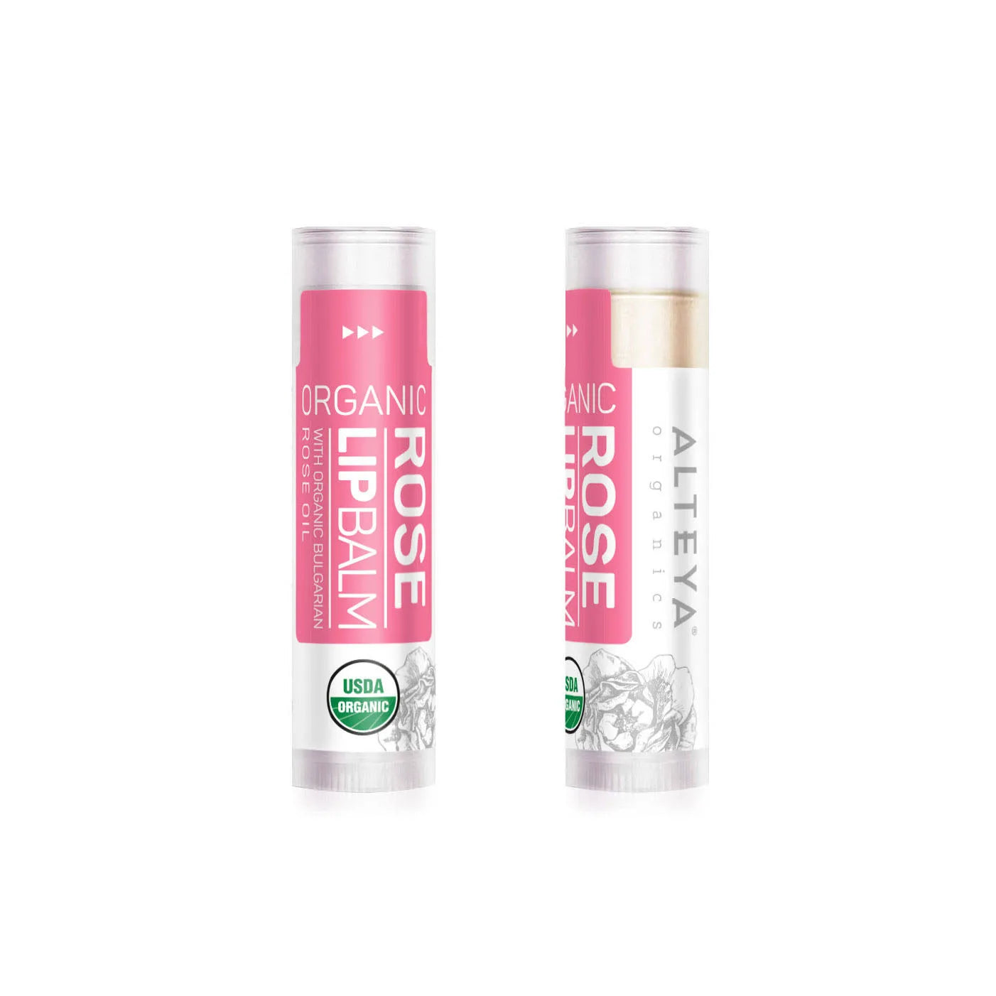 Organic Lip Balm Rose Alteya