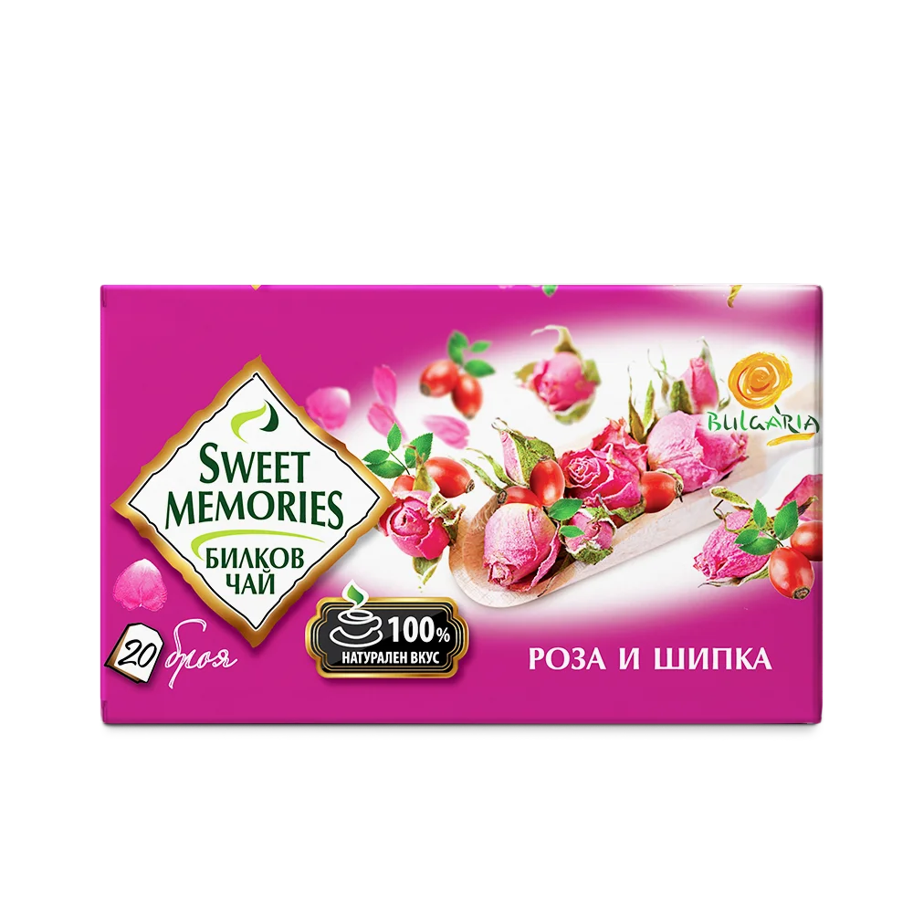 Hagebutter Tee mit Rose Sweet Memories 20st