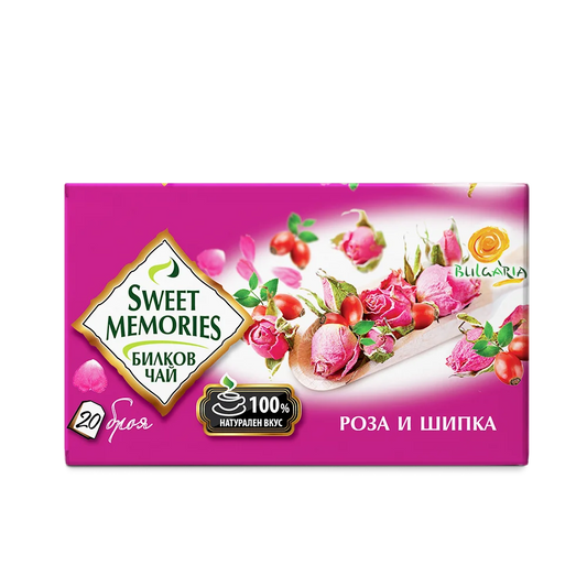 Hagebutter Tee mit Rose Sweet Memories 20st