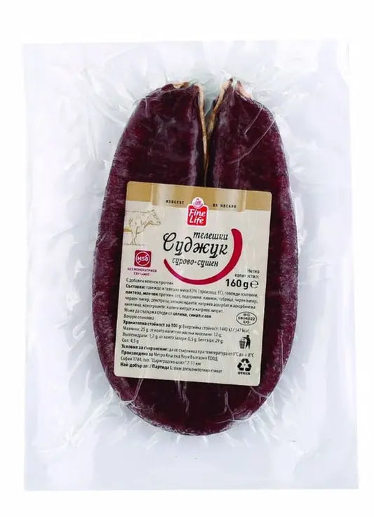 Sucuk aus Rindfleisch Fine Life 160g