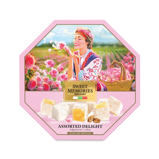 Sweet Memories Delight Lokum Assortie „Rosenstrauch“140g