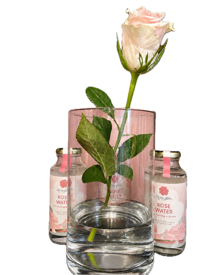 Rosenwasser zum Kochen und Trinken 250ml Rosey's Mark