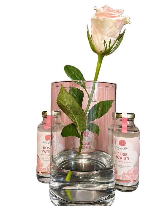 Rosenwasser zum Kochen und Trinken 250ml Rosey's Mark