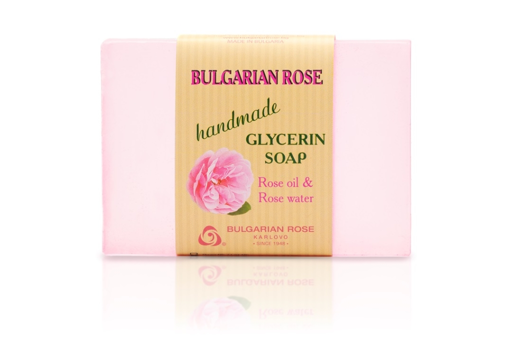 Glycerinseife Bulgarian Rose 70 gr  mit Rose Oil